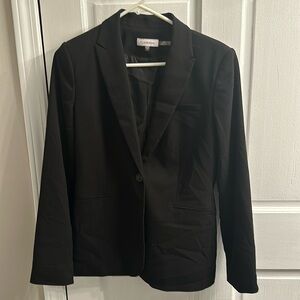 Calvin Klein Women’s Blazer- Size 6 blazer black